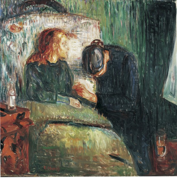 The sick child by Edvard Munch